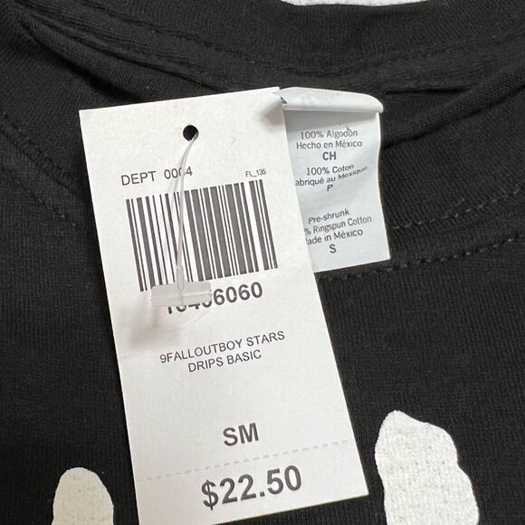 Fall Out Boy Dreamcatcher and Fall Out Boy Logo Band T-Shirts Lot of 2 XS/S - Picture 10 of 13